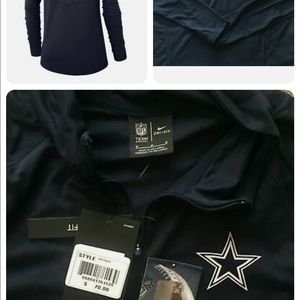 NFL Nike Dallas Cowboys 1/2 Zip jacket